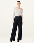 Esmaee Pinnacle Knit Top in Chocolate