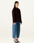 Esmaee Velocity Jacket in Wine