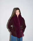 Esmaee Velocity Jacket in Wine