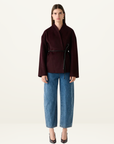 Esmaee Velocity Jacket in Wine