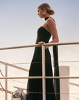 Esmaee Viewpoint Maxi Dress in BLACK