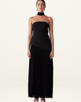 Esmaee Viewpoint Maxi Dress in BLACK