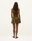Faithfull Araceli Mini Dress in Olive