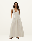 Faithfull Juana Maxi Dress in Valentina Broderie White