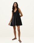 Faithfull Juana Mini Dress in Valentina Broderie Black