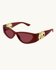 Gucci GG1824S003 in BURGUNDY
