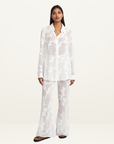 Hansen & Gretel Apollo Shirt in WHITE LILY