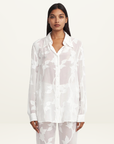 Hansen & Gretel Apollo Shirt in WHITE LILY