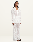 Hansen & Gretel Apollo Shirt in WHITE LILY