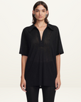 Hansen & Gretel Deluca Shirt in BLACK-Hansen & Gretel-Frolic Girls