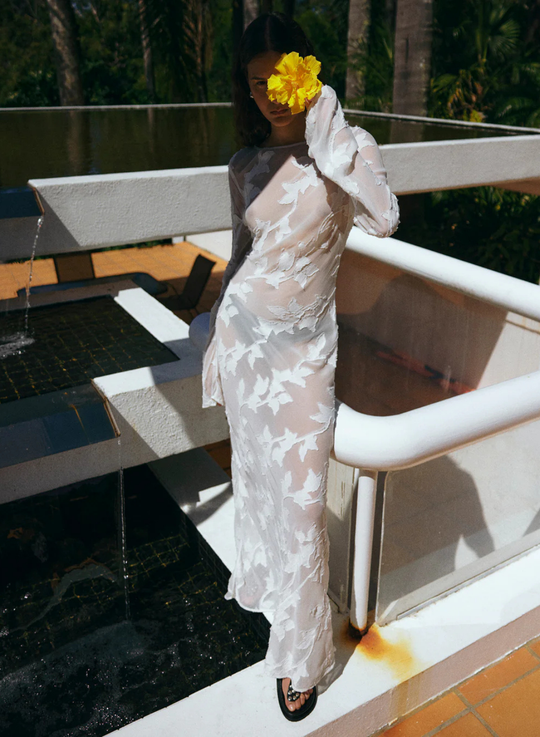 Hansen & Gretel Evonna Dress in WHITE LILY