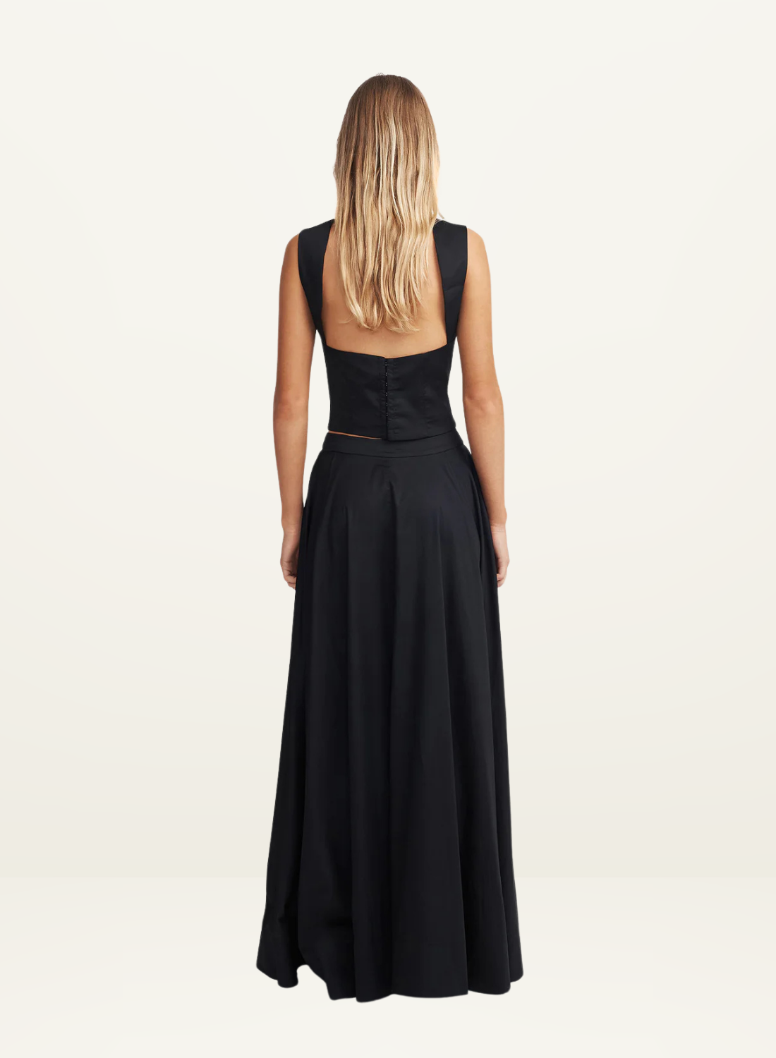 Hansen & Gretel Mana Maxi Skirt in BLACK