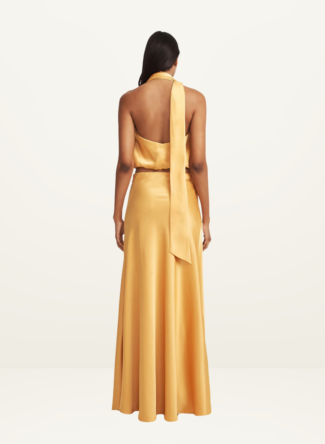 Hansen & Gretel Nova Maxi Skirt in AMBER