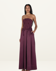 Hansen & Gretel Portia Maxi Dress in Pinot