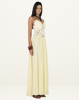 Hansen & Gretel Stephanie Maxi Dress in Butter