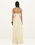 Hansen & Gretel Stephanie Maxi Dress in Butter