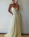Hansen & Gretel Stephanie Maxi Dress in Butter