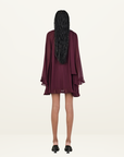 Hansen & Gretel Willow Mini Dress in Pinot