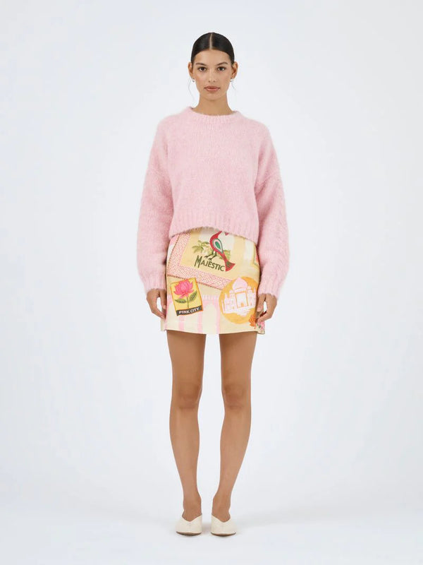 Marina Knit Sweater PEARL PINK Roame