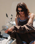 Nagnata Classic Retro Tank in Bark
