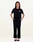 Jasmine Alexa Back to Home T-Shirt in Black