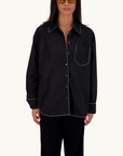Jasmine Alexa Manarola Shirt in Black