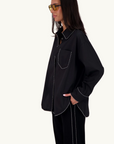 Jasmine Alexa Manarola Shirt in Black