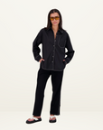 Jasmine Alexa Manarola Shirt in Black