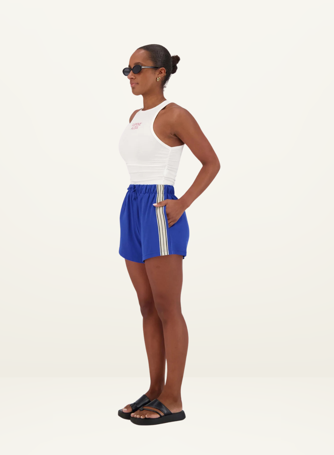 Jasmine Alexa Panarea Short in COBALT BLUT