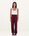 Jasmine Alexa Panarea Track Pant in PLUM