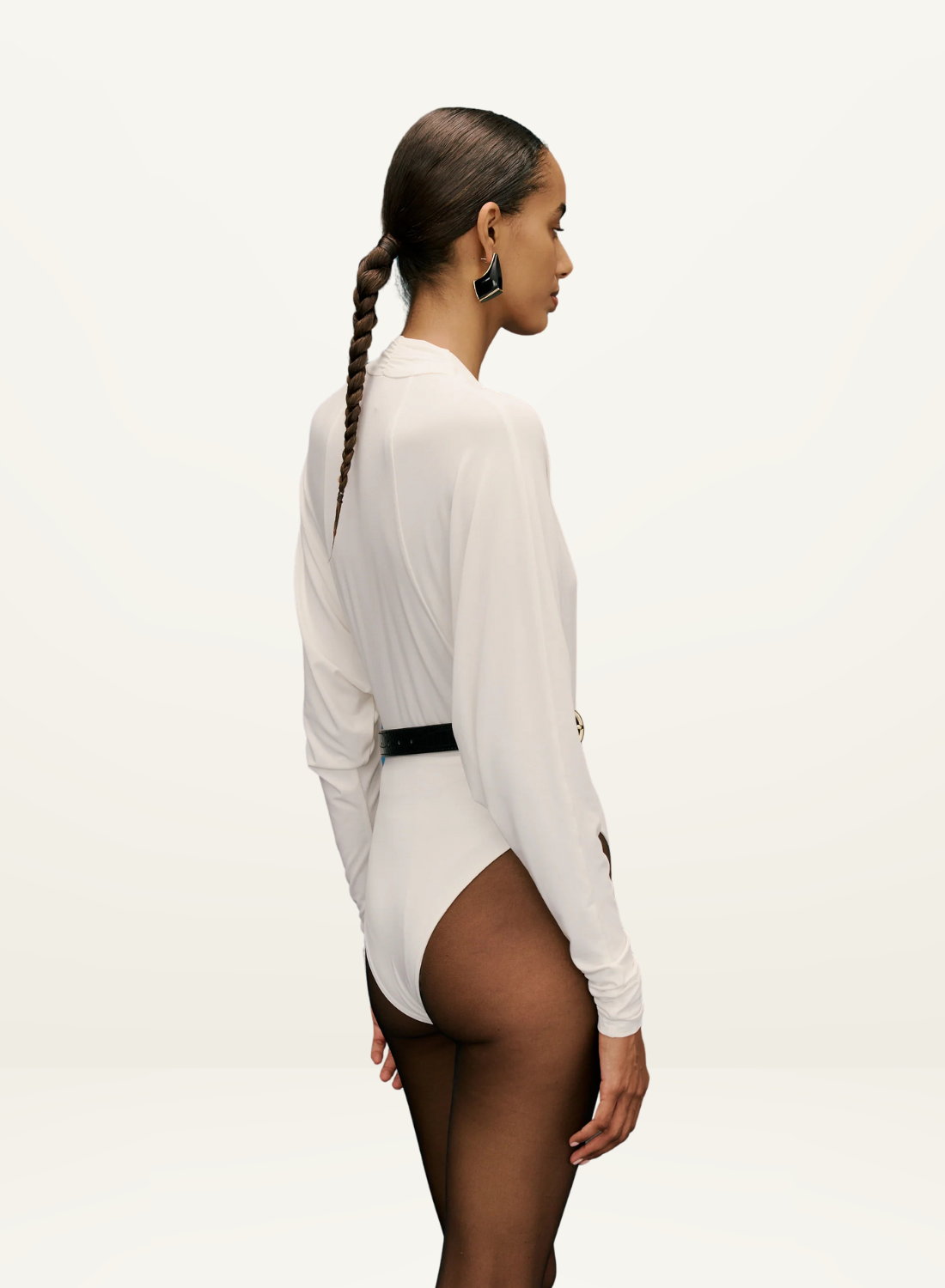 Kianna Alara Bodysuit in Ivory