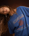 Kinga Csilla Sunset Tee in BLUE