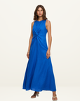 Kivari Vivian Maxi Dress in COBALT