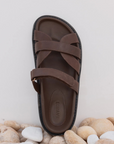 La Tribe Olive Slide in Khaki