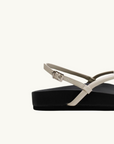 La Tribe Tube Sandal In TOFU/BLACK