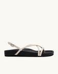 La Tribe Tube Sandal In TOFU/BLACK