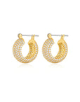 Pave Royale Hoops GOLD Luv AJ-Luv Aj-Frolic Girls