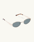 Luv Lou Boston Sunglasses in GOLD KHAKI-Luv Aj-Frolic Girls