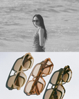 Luv Lou Dusty Sunglasses in Mocha Tort