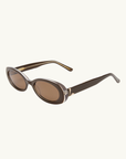 Luv Lou Morgan Sunglasses in Dark Chocolate