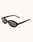 Luv Lou Olive Sunglasses in Black