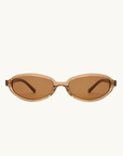 Luv Lou Olive Sunglasses in Chocolate Crystal