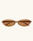 Luv Lou Olive Sunglasses in Chocolate Crystal