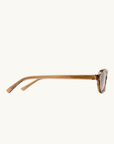 Luv Lou Olive Sunglasses in Chocolate Crystal