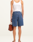 Marle Relaxed Jean Short in HERITAGE BLUE