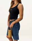 Marle Relaxed Jean Short in HERITAGE BLUE