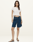 Marle Relaxed Jean Short in HERITAGE BLUE