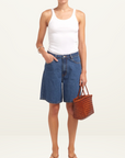 Marle Relaxed Jean Short in HERITAGE BLUE