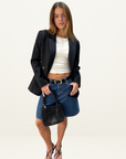 Marle Relaxed Jean Short in HERITAGE BLUE