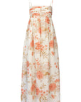 Mila Babydoll Midi Dress ROSE FLORAL Sofia-Sofia-Frolic Girls